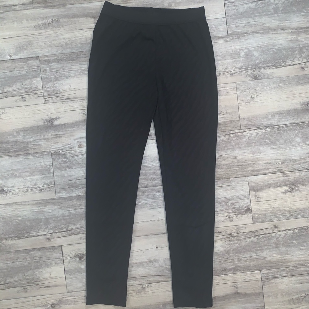Rachel Roy Black High-End Legging with Ankle Zips